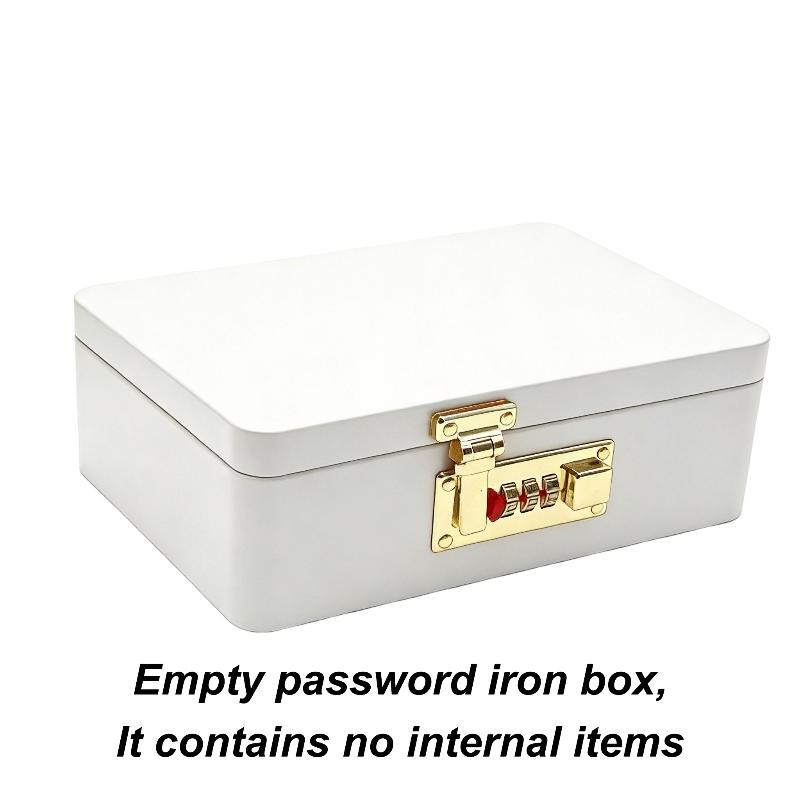 New Piggy Bank Organizer With Lock Iron Box Password Lock Money Saving Coin Box Treasure Box For Cash Dollars Cents Kid Gift білий
New Piggy Bank Organizer With Lock Iron Box Password Lock Money Saving Coin Box Treasure Box For Cash Dollars Cents Kid Gift білий