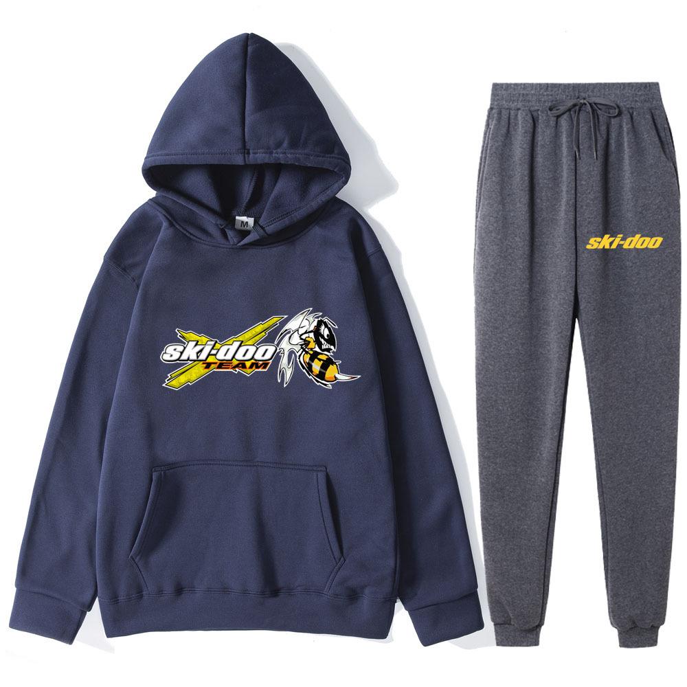 Autumn Winter Ski-Doo Team Logo Printed Hoodies Sweatpants Set Fashionable Casual Warm Sports Long Sleeved Pants Men s Sport Wear XXXL
Autumn Winter Ski-Doo Team Logo Printed Hoodies Sweatpants Set Fashionable Casual Warm Sports Long Sleeved Pants Men s Sport Wear XXXL