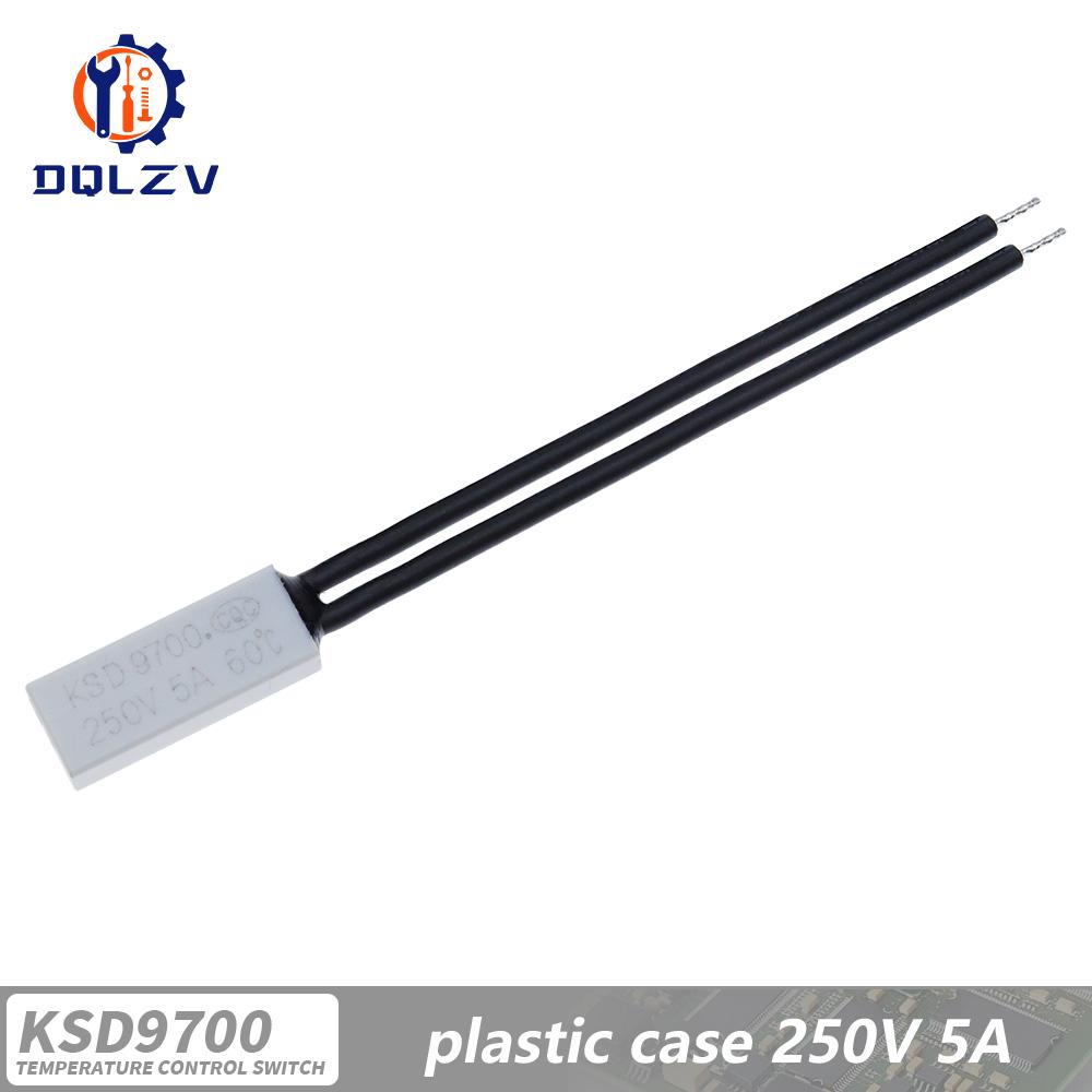 KSD9700 250V 5A 10A 16A 40-150 Degree Celsius Normally Closed Open Bimetal Disc Temperature Switch Temperature Fuse 1PCS&Normally Closed&105 Degrees
KSD9700 250V 5A 10A 16A 40-150 Degree Celsius Normally Closed Open Bimetal Disc Temperature Switch Temperature Fuse 1PCS&Normally Closed&105 Degrees