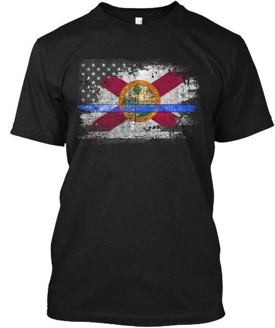 Florida Thin Blue Line Flag T shirt Made in the USA Size S to 5XL 3XL
Florida Thin Blue Line Flag T shirt Made in the USA Size S to 5XL 3XL