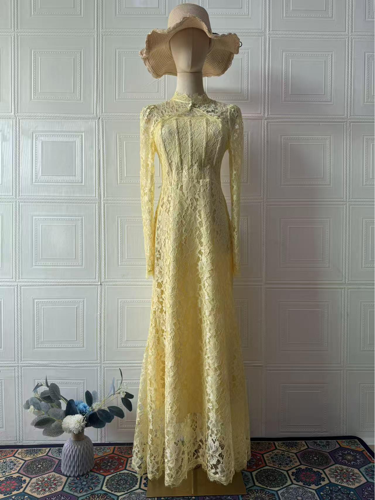 Victorian Style Autumn Lace Long Sleeve Maxi Dress 2025 XL
Victorian Style Autumn Lace Long Sleeve Maxi Dress 2025 XL