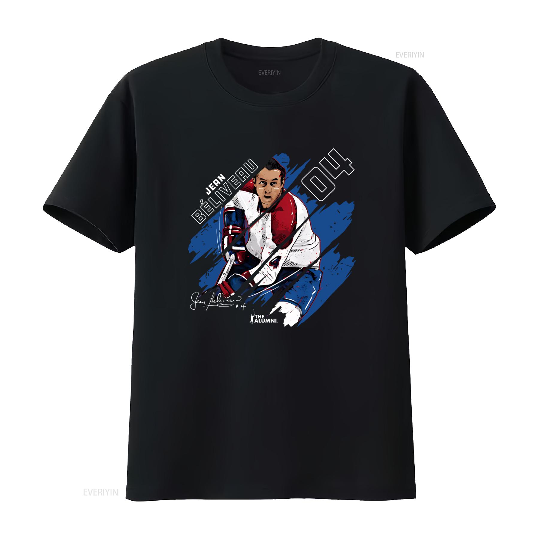 Montreal Nhla 04 Jean Beliveau Hockey Player Stripes Print T Shirt vintage Washed Top For Everyday Wear Stretched Slightly 4XL
Montreal Nhla 04 Jean Beliveau Hockey Player Stripes Print T Shirt vintage Washed Top For Everyday Wear Stretched Slightly 4XL