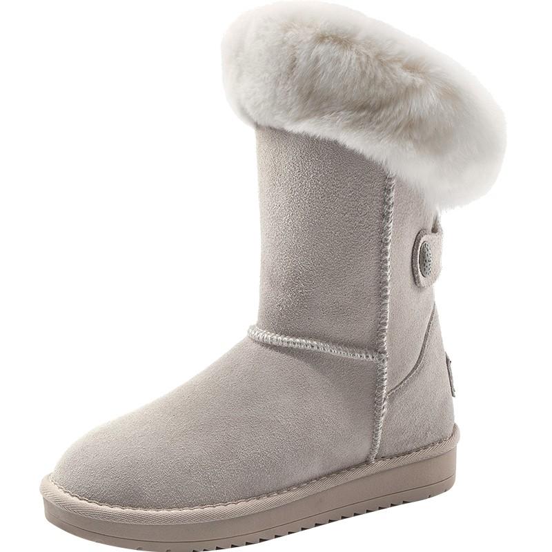 Women s Boots 2024 Winter Snow Boots Round Head Faux Suede Boots of Women Low-heeled Cotton Shoes Keep Warm Comfortable Non-slip
Women s Boots 2024 Winter Snow Boots Round Head Faux Suede Boots of Women Low-heeled Cotton Shoes Keep Warm Comfortable Non-slip