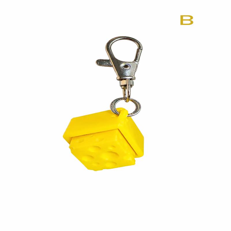 Funny Cheese Key Chain Keyboard Stress Relief Fidget Button Cheese Keycap Fidget Clicker Keychain Keyboard Keychain Finger Toys
Funny Cheese Key Chain Keyboard Stress Relief Fidget Button Cheese Keycap Fidget Clicker Keychain Keyboard Keychain Finger Toys