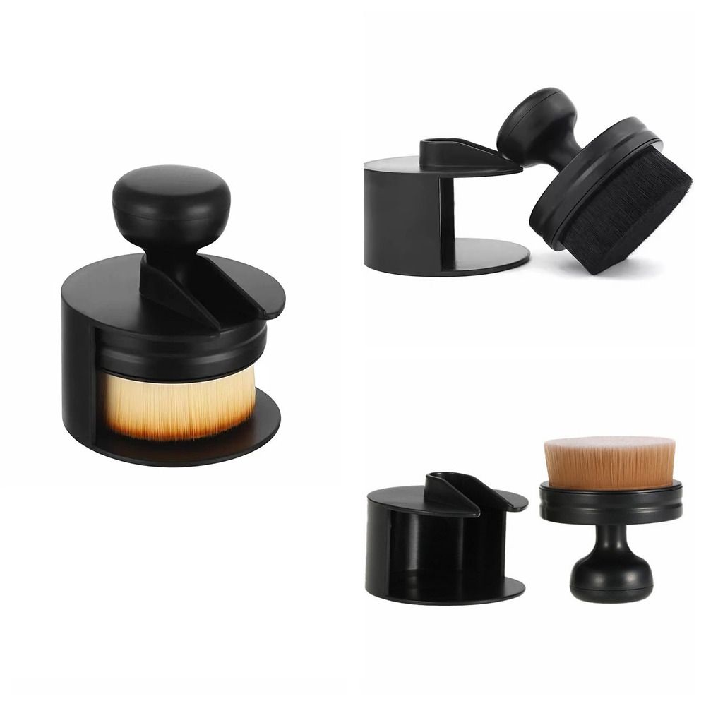 Plastic Stamp Foundation Brush Handheld Nail Dusting Brush Professional Flat Makeup Brush Makeup чорний
Plastic Stamp Foundation Brush Handheld Nail Dusting Brush Professional Flat Makeup Brush Makeup чорний