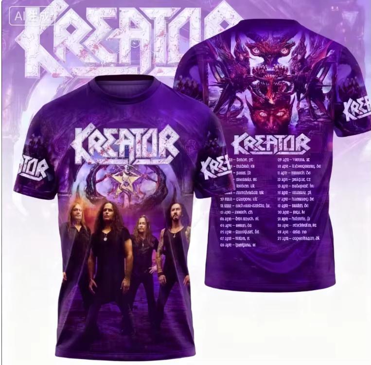 Kreator Band 3D Print T-shirt Men Women Fashion Hip Hop Street Short Sleeve Tops Tees Kids Clothes Men Camisetas Hombre 6XL
Kreator Band 3D Print T-shirt Men Women Fashion Hip Hop Street Short Sleeve Tops Tees Kids Clothes Men Camisetas Hombre 6XL