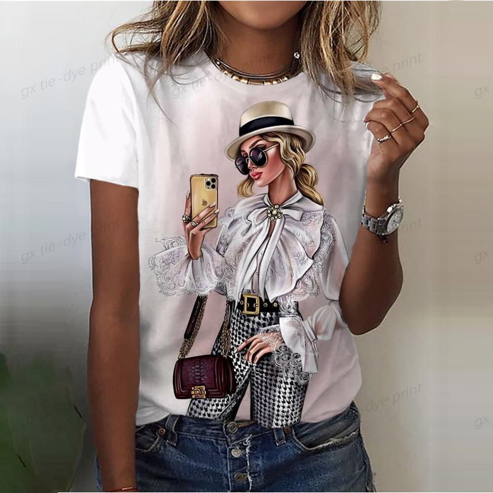 Винтажная женская футболка с лицом, топы с круглым вырезом, повседневный пуловер с короткими рукавами, летняя женская уличная одежда в стиле Харадзюку в стиле панк Y2K
Винтажная женская футболка с лицом, топы с круглым вырезом, повседневный пуловер с короткими рукавами, летняя женская уличная одежда в стиле Харадзюку в стиле панк Y2K