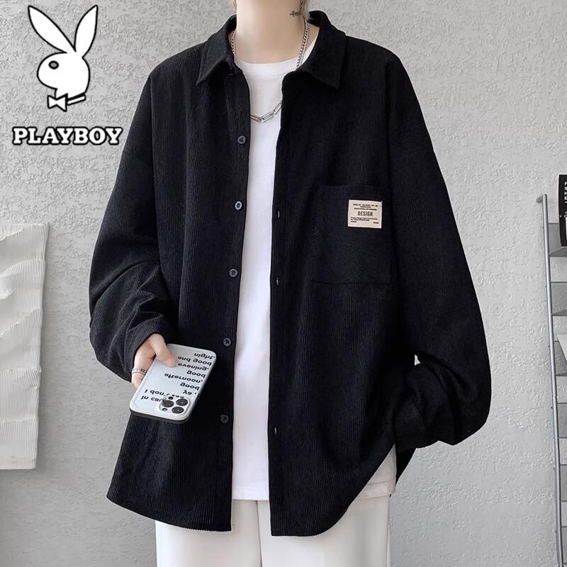 Playboy Men s Corduroy Long Sleeve Shirt L
Playboy Men s Corduroy Long Sleeve Shirt L