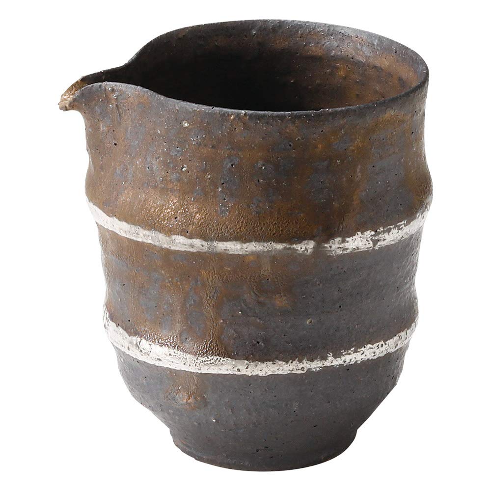 Shigaraki Ware Hechimon Pourer, Kinyo (Golden) MR-3-3001A
Shigaraki Ware Hechimon Pourer, Kinyo (Golden) MR-3-3001A