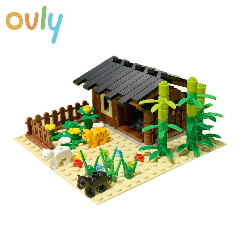 Ovly Ферма Зоопарк Дом Тигра Набор MOC Детали Животные Бамбук Сделай сам Набор Строительных Блоков Детский Подарок с Инструкцией
Ovly Ферма Зоопарк Дом Тигра Набор MOC Детали Животные Бамбук Сделай сам Набор Строительных Блоков Детский Подарок с Инструкцией