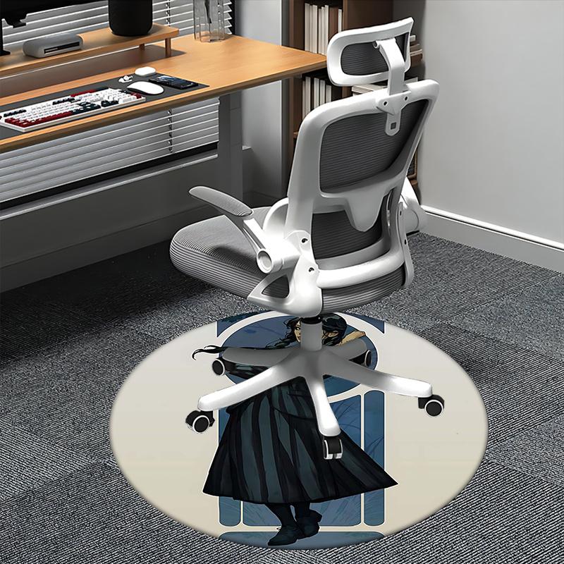 The Addams Family Chair mat Round Rug-Office carpet, Machine Washable, Non-slip, Suitable for Living Rooms, Bedrooms 80cm
The Addams Family Chair mat Round Rug-Office carpet, Machine Washable, Non-slip, Suitable for Living Rooms, Bedrooms 80cm
