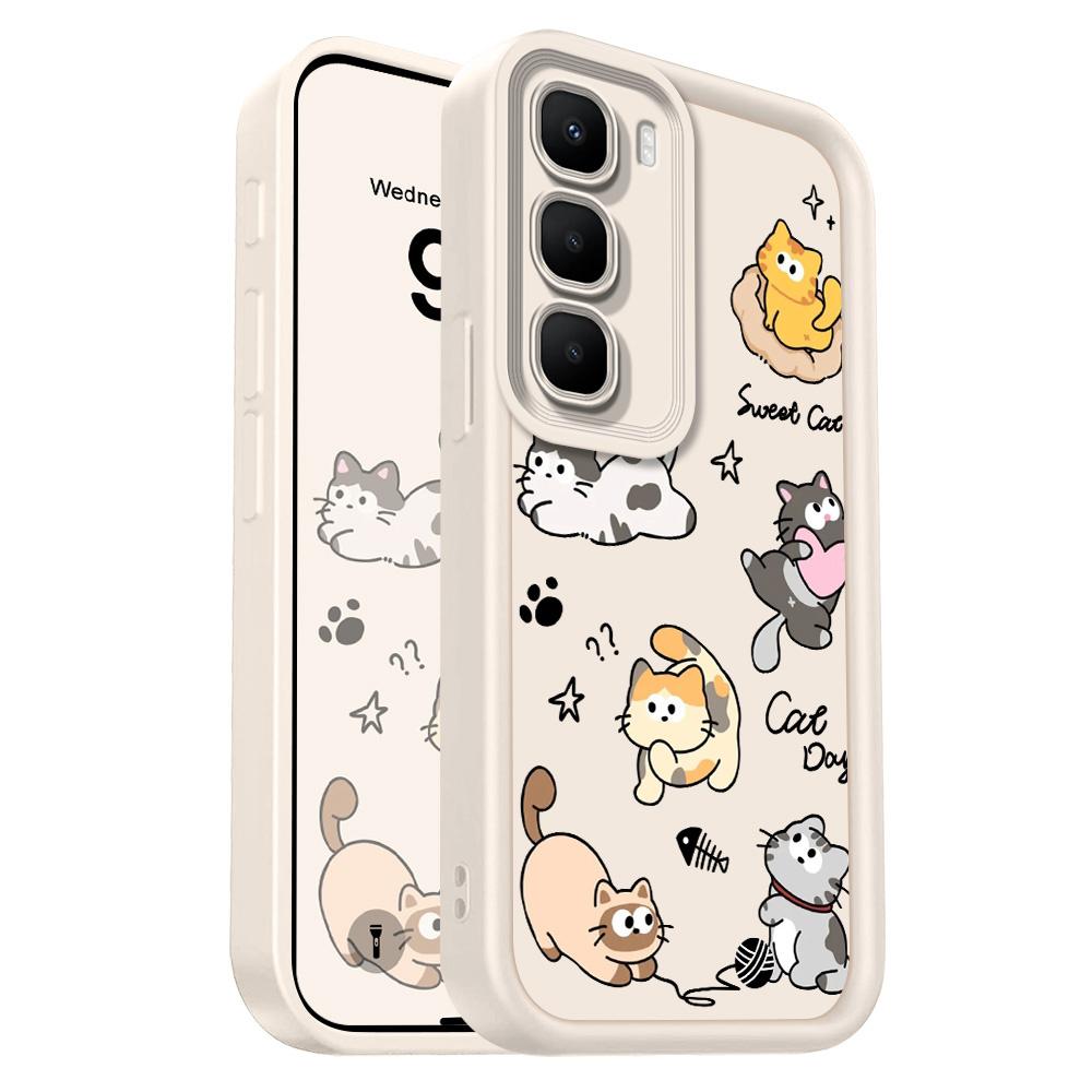 Playing Cute Cat Phone Case For Infinix Hot 60 60I 50 40 40I 30 30I 20 Pro Plus Play 4G 5G Staircase Soft Cover Hot 40 Pro білий
Playing Cute Cat Phone Case For Infinix Hot 60 60I 50 40 40I 30 30I 20 Pro Plus Play 4G 5G Staircase Soft Cover Hot 40 Pro білий