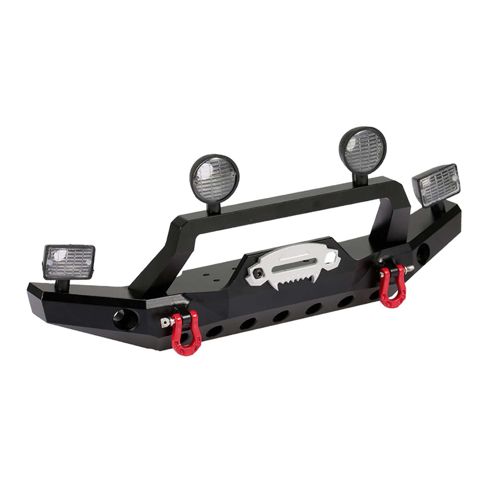 -4 Metal Front Bumper with 2 Led Lights for 1Celsius10 RC Crawler 4 Sport 82024
-4 Metal Front Bumper with 2 Led Lights for 1Celsius10 RC Crawler 4 Sport 82024