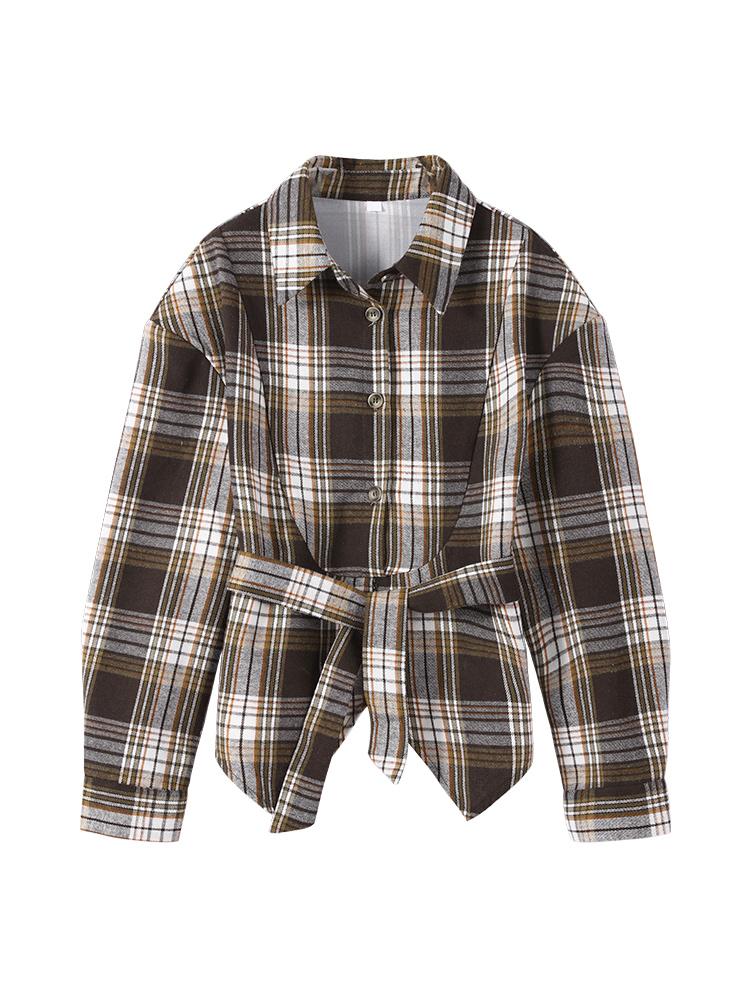 Жіноча сорочка на шнурівці Жіноча сорочка приталена по талії Жіноча куртка з розрізом Жіноча картата куртка 2026 S коричневий
Жіноча сорочка на шнурівці Жіноча сорочка приталена по талії Жіноча куртка з розрізом Жіноча картата куртка 2026 S коричневий