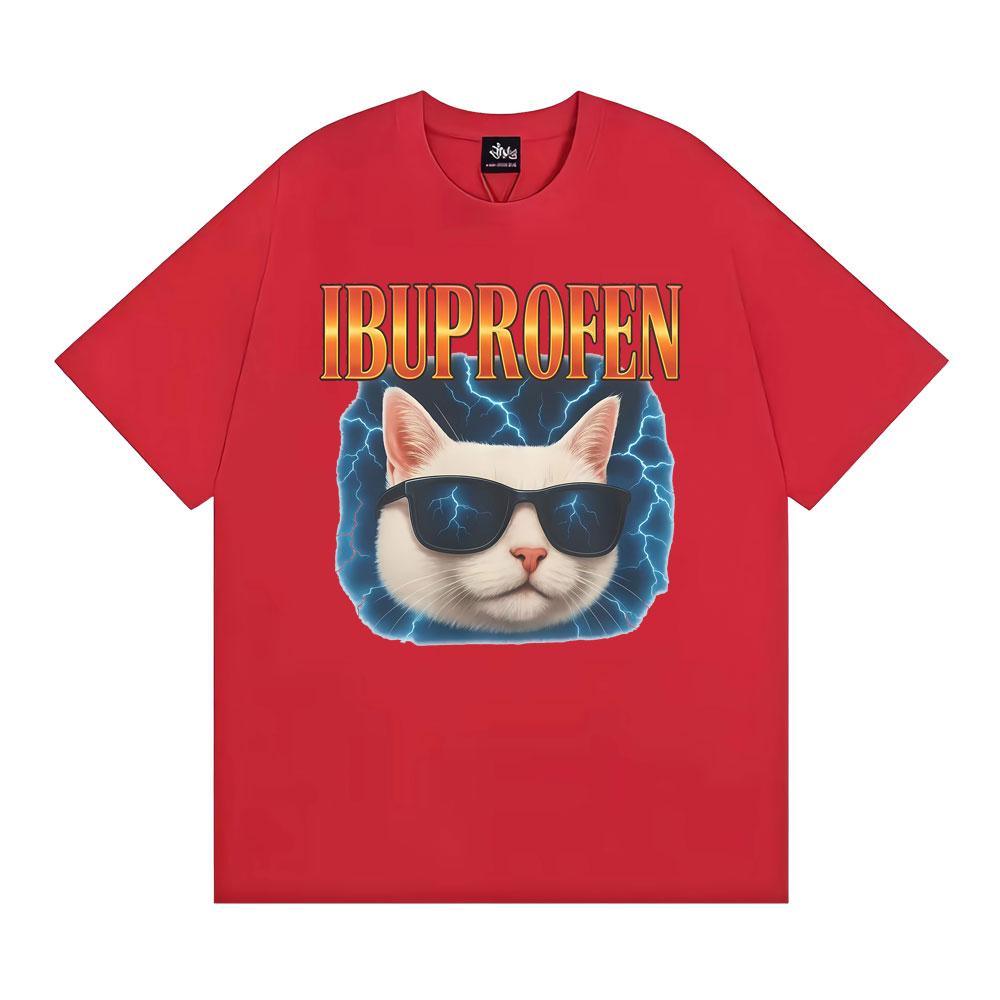 IBUPROFEN Funny Lightning Dank Cat Meme Tshirts Unisexs Clothes Fashion High Street T Shirt Summer Tops Loose 100 Cotton Tshirt S
IBUPROFEN Funny Lightning Dank Cat Meme Tshirts Unisexs Clothes Fashion High Street T Shirt Summer Tops Loose 100 Cotton Tshirt S