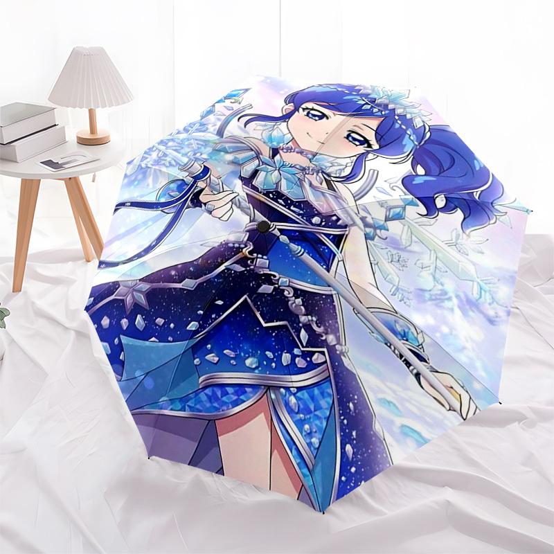 1pc Crystal Ice Princess Outdoor Umbrella - Automatic Opening/Closing, Collapsible Design, 8-Rib Iron Frame, Perfect Gift for Fans, Travelers, Daily U
1pc Crystal Ice Princess Outdoor Umbrella - Automatic Opening/Closing, Collapsible Design, 8-Rib Iron Frame, Perfect Gift for Fans, Travelers, Daily U