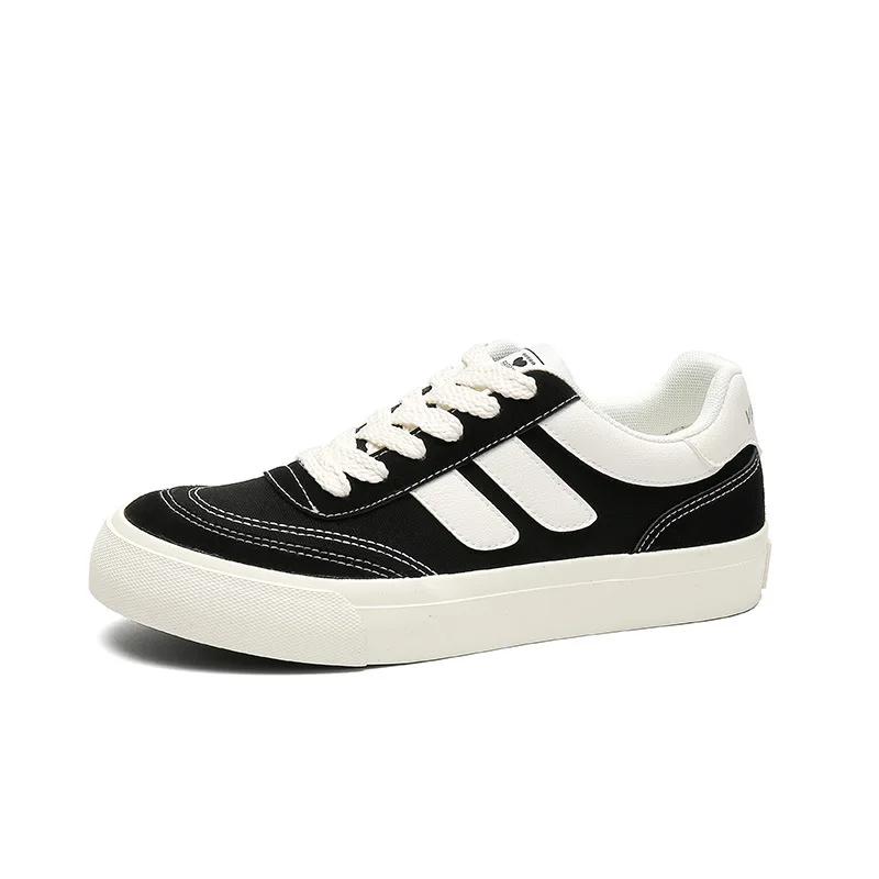 New Fashion Men Canvas Casual Shoes Flat Skate Sport Shoes Youth Street Cool Sneaker 44 чорний
New Fashion Men Canvas Casual Shoes Flat Skate Sport Shoes Youth Street Cool Sneaker 44 чорний