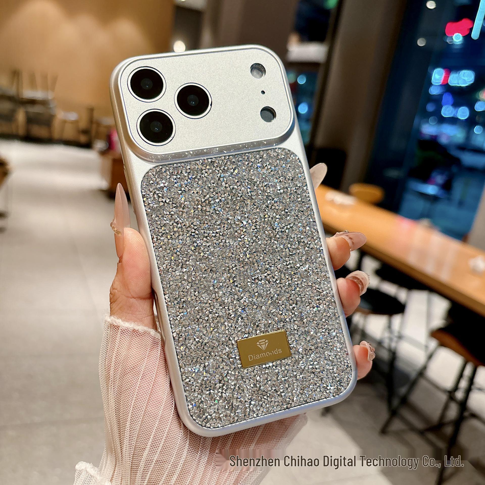 iPhone 17 Pro Max Diamond Glitter Anti-Fall Case - Creative Apple 16 Design iPhone 16 Pro Max срібний
iPhone 17 Pro Max Diamond Glitter Anti-Fall Case - Creative Apple 16 Design iPhone 16 Pro Max срібний