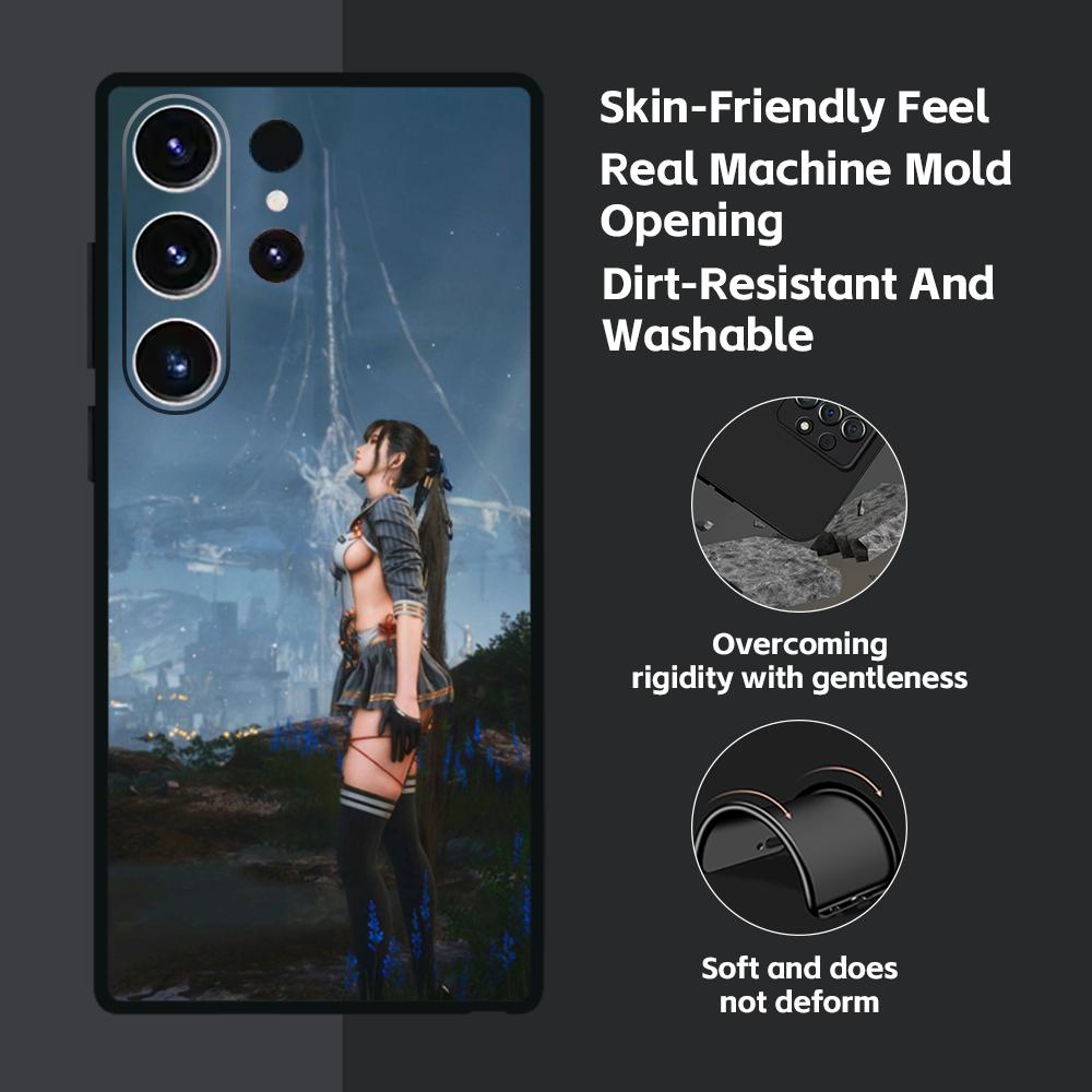 HOT GAME S-Stellar B-Blade Phone Case For Samsung Galaxy S25 S24 S23 S22 S21 S20 Plus Ultra Note20 Soft Black Galaxy S25
HOT GAME S-Stellar B-Blade Phone Case For Samsung Galaxy S25 S24 S23 S22 S21 S20 Plus Ultra Note20 Soft Black Galaxy S25