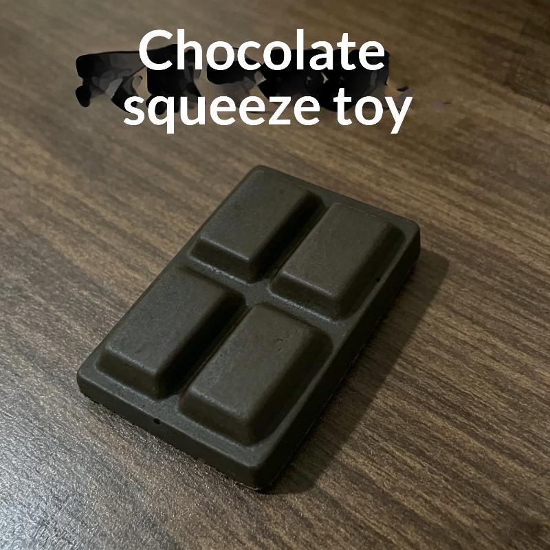Chocolate Squeeze Toy Fidget Stress Relief Pinch Hand Fidget Soft Slow Rising Relax Tool one size
Chocolate Squeeze Toy Fidget Stress Relief Pinch Hand Fidget Soft Slow Rising Relax Tool one size