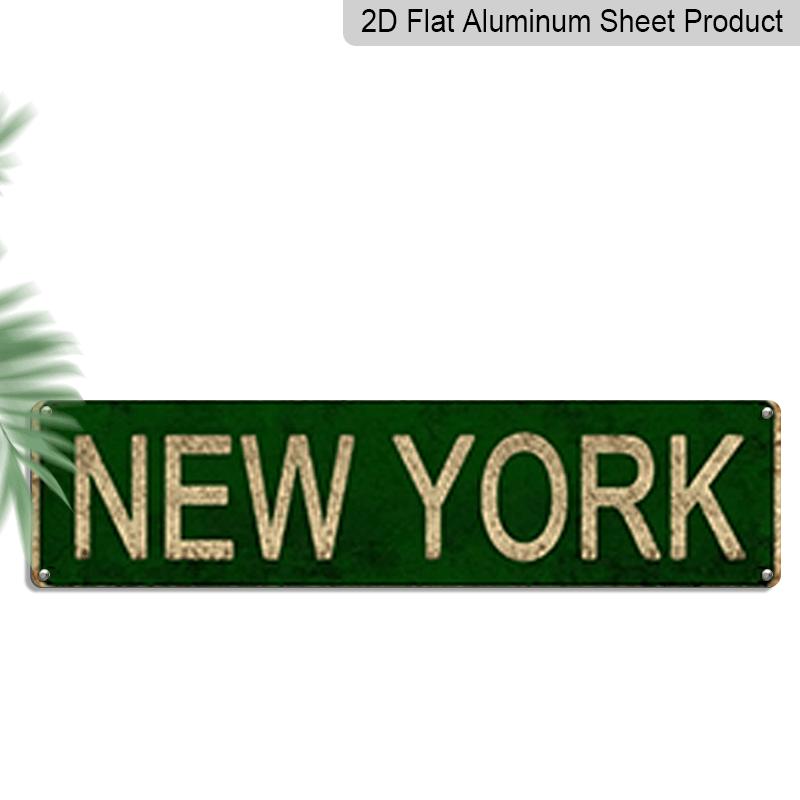 2D Flat, 1pc, New York Metal Sign, Aluminum Decorative Sign, Novelty Street Sign, Home Decor, Room Decor, Wall Decor, Restaurant Decor, Bar Decor 40cm x 10cm
2D Flat, 1pc, New York Metal Sign, Aluminum Decorative Sign, Novelty Street Sign, Home Decor, Room Decor, Wall Decor, Restaurant Decor, Bar Decor 40cm x 10cm