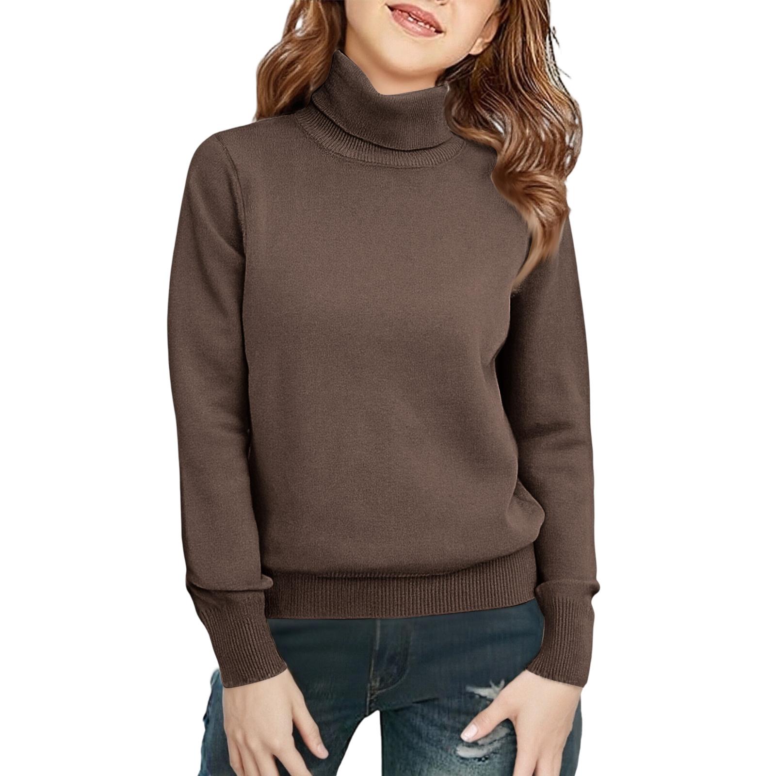 Children s Fashionable Casual Fleece Turtleneck Long-sleeved Top 110 кавовий
Children s Fashionable Casual Fleece Turtleneck Long-sleeved Top 110 кавовий