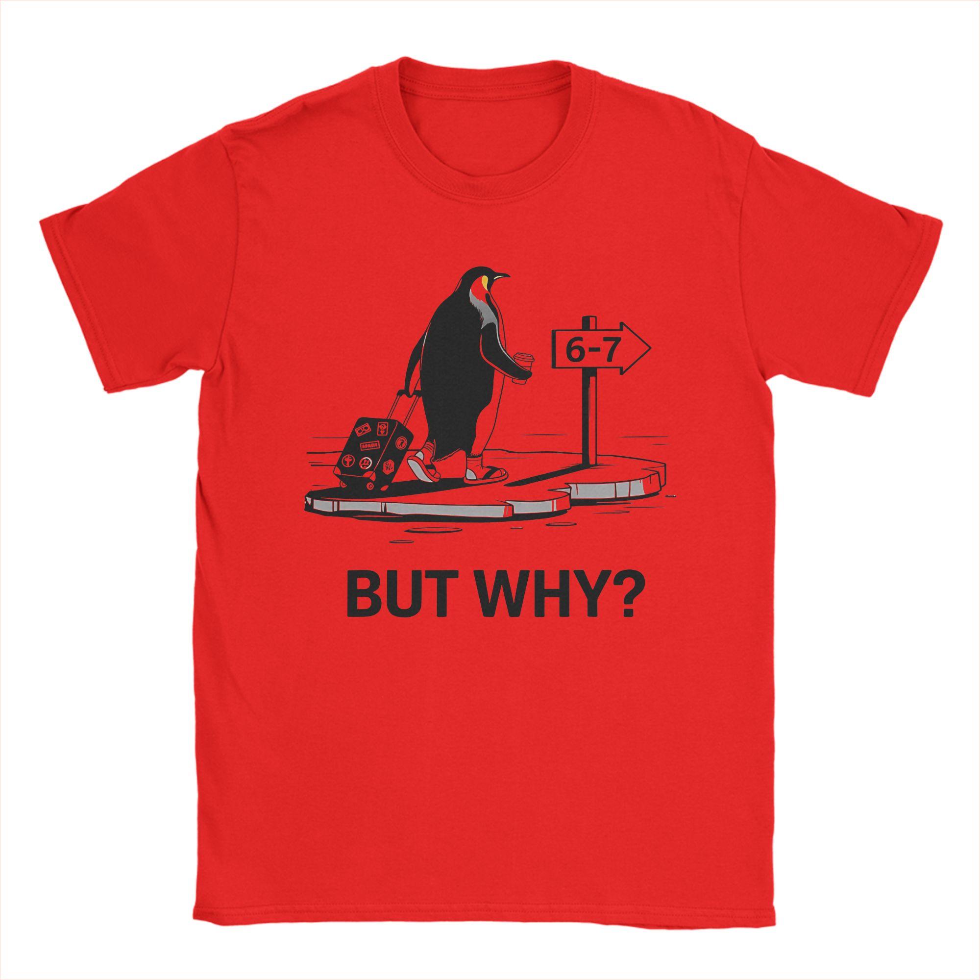 Penguin But Why Funny Six Seven Meme TShirts for Unisex Novelty 100 Cotton Tees Round Collar Short Sleeve T Shirts Gift Idea S
Penguin But Why Funny Six Seven Meme TShirts for Unisex Novelty 100 Cotton Tees Round Collar Short Sleeve T Shirts Gift Idea S
