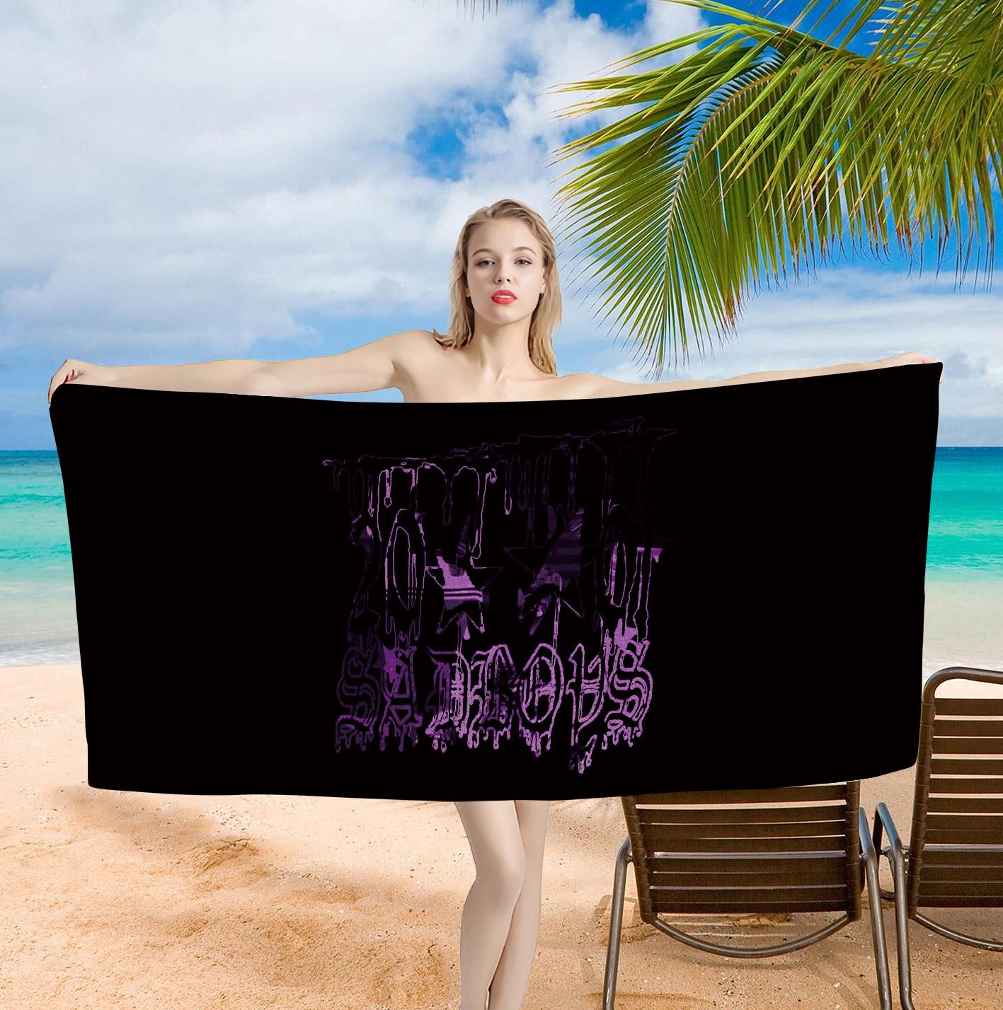 75x150cm Bladees Album 333 Cover Print Microfiber Beach Towel Drain Gang Soft Bath Music Towel for Travel Gym Swimming Fan Gift W30*H60(CM)
75x150cm Bladees Album 333 Cover Print Microfiber Beach Towel Drain Gang Soft Bath Music Towel for Travel Gym Swimming Fan Gift W30*H60(CM)