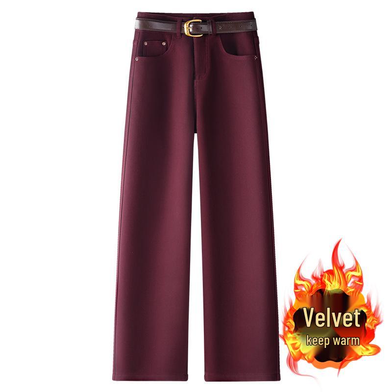 Ancola Red High-Waisted Slim Wide-Leg Velvet Jeans for Women – 2024 Winter Collection 3XL
Ancola Red High-Waisted Slim Wide-Leg Velvet Jeans for Women – 2024 Winter Collection 3XL
