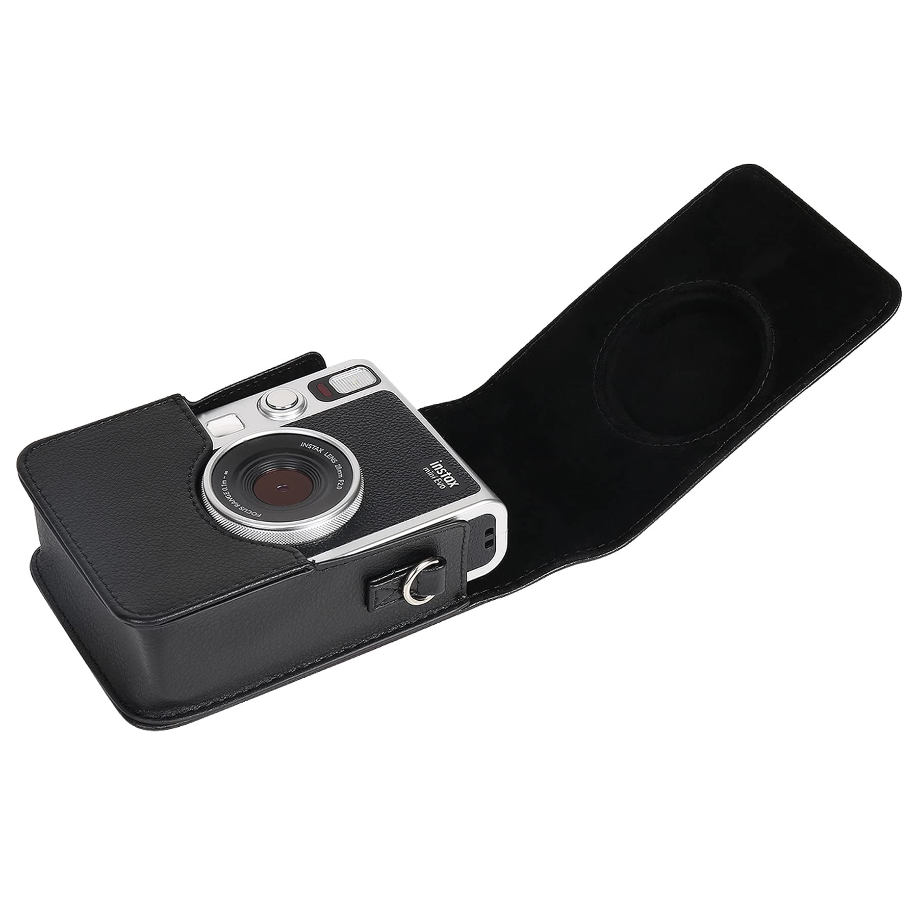 Чорний шкіряний чохол Khanka Сумісний з Fujifilm Instax Evo Hybrid Instant Camera instax mini Evo INS MINI
Чорний шкіряний чохол Khanka Сумісний з Fujifilm Instax Evo Hybrid Instant Camera instax mini Evo INS MINI