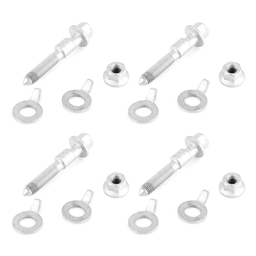 4Pcs Car Camber Bolt 4 Wheel Correction Alignment Adjustable Tool 12.9 Hardness 14.2mm
4Pcs Car Camber Bolt 4 Wheel Correction Alignment Adjustable Tool 12.9 Hardness 14.2mm