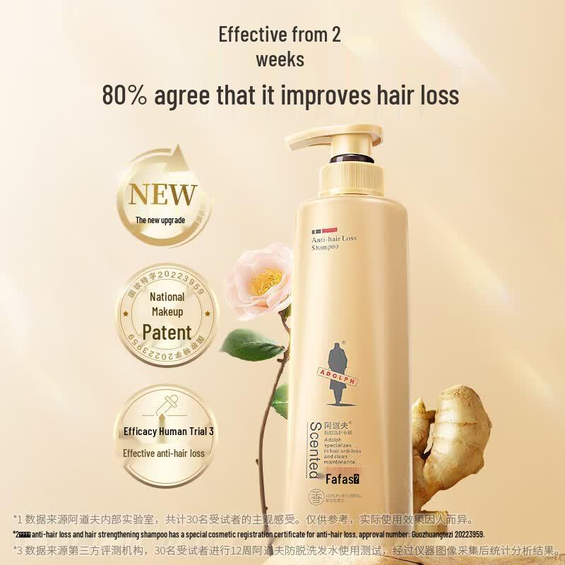 Adolph Ginger Anti-Hair Loss & Strengthening Shampoo
Adolph Ginger Anti-Hair Loss & Strengthening Shampoo