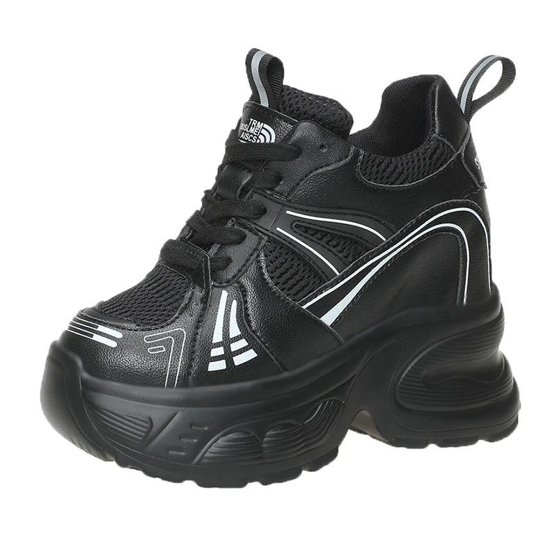 10СМ Весенние Женские Кроссовки на Платформе Осенние Дышащие Клинья Повседневная Обувь Высокие Каблуки Кроссовки на Толстой Подошве Женские Deportivas Mujer 38 чёрный
10СМ Весенние Женские Кроссовки на Платформе Осенние Дышащие Клинья Повседневная Обувь Высокие Каблуки Кроссовки на Толстой Подошве Женские Deportivas Mujer 38 чёрный