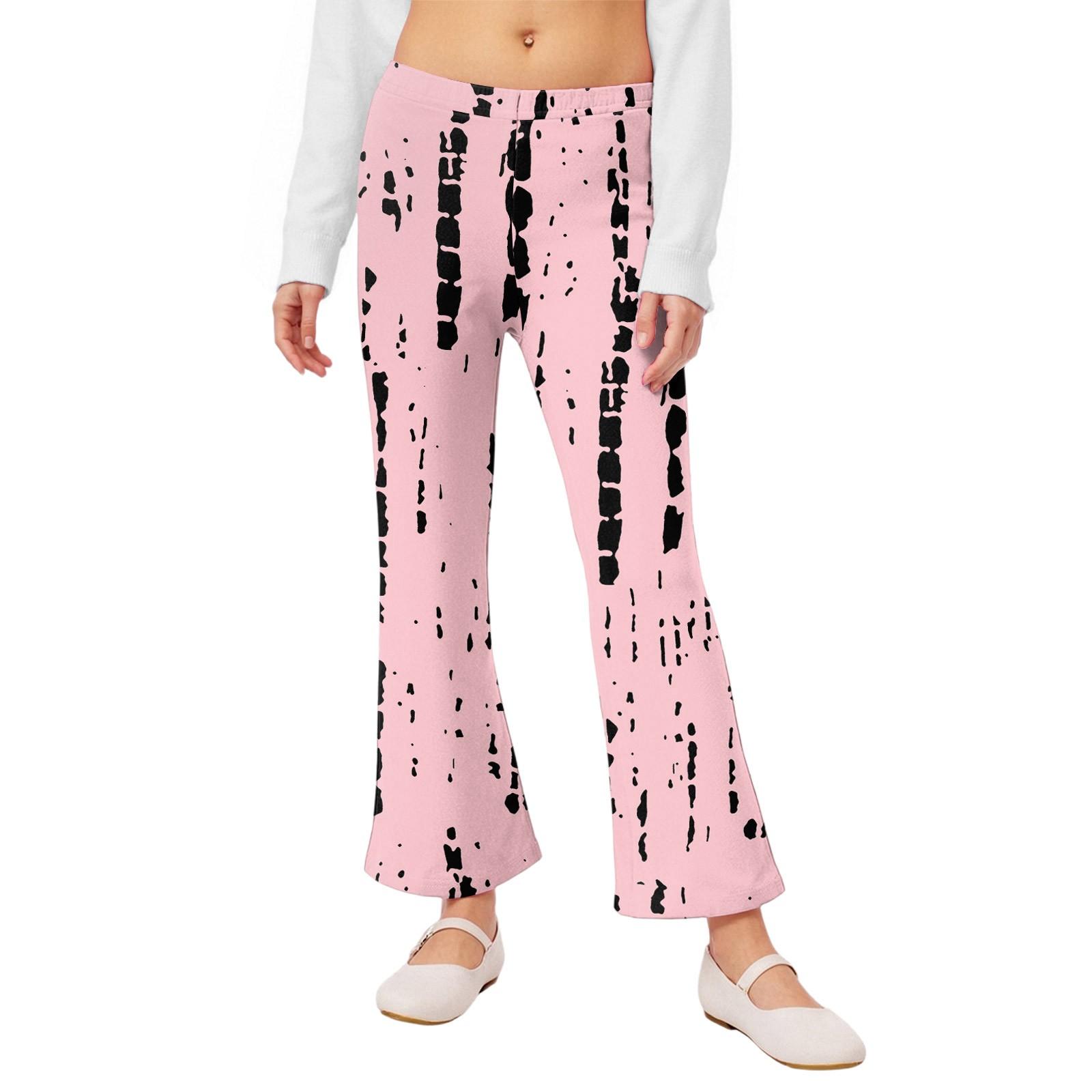 Girls Flared Leggings - Printed Bell Bottom Pants 150 рожевий
Girls Flared Leggings - Printed Bell Bottom Pants 150 рожевий