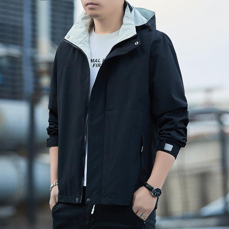 Jacket Men Spring and Autumn Couple Jacket Men Handsome Casual Hooded Tooling Jacket Men 4XL чорний
Jacket Men Spring and Autumn Couple Jacket Men Handsome Casual Hooded Tooling Jacket Men 4XL чорний