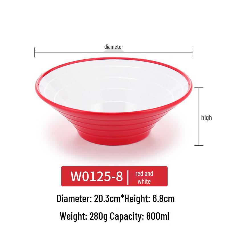 Melamine Noodle & Hot Pot Bowl
Melamine Noodle & Hot Pot Bowl