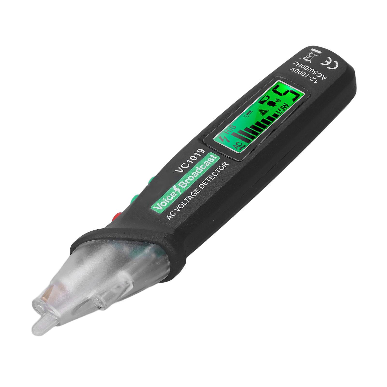 Non Contact Voltage Detector Pen AC Electrical Power Cable Tester High Accuracy Sound Light Alarm
Non Contact Voltage Detector Pen AC Electrical Power Cable Tester High Accuracy Sound Light Alarm