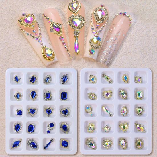 Manicure Charm Delicate Three-dimensional Light Luxury Nail Art Decor Manicure Faux Diamond Nail Alloy Decor Manicure Charm Household Supply
Manicure Charm Delicate Three-dimensional Light Luxury Nail Art Decor Manicure Faux Diamond Nail Alloy Decor Manicure Charm Household Supply