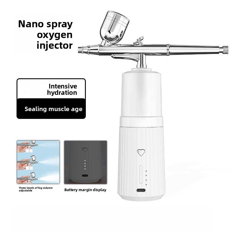 Z18 High Pressure Oxygen Injection Instrument Beauty Salon Water Oxygen Meter Water Replenishing Instrument Spray Beauty Instrument English білий
Z18 High Pressure Oxygen Injection Instrument Beauty Salon Water Oxygen Meter Water Replenishing Instrument Spray Beauty Instrument English білий