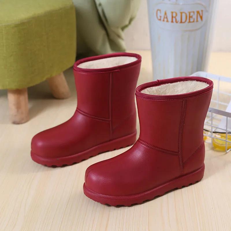 Women s Waterproof Non-Slip Plush Snow Boots - Warm EVA Integrated Shoes for Rain, Kitchen, Laundry, & Work. 38-39 (order one size up recommended) малиновий
Women s Waterproof Non-Slip Plush Snow Boots - Warm EVA Integrated Shoes for Rain, Kitchen, Laundry, & Work. 38-39 (order one size up recommended) малиновий