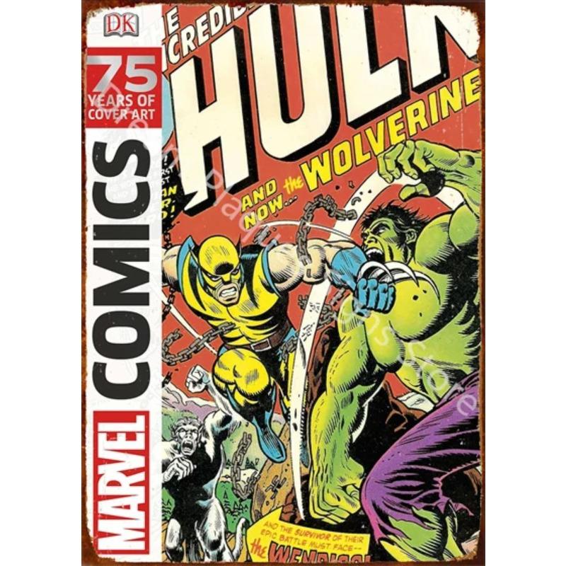 Marvel Metal Wall Sign, Superhero Decor Plaque 15x30cm
Marvel Metal Wall Sign, Superhero Decor Plaque 15x30cm