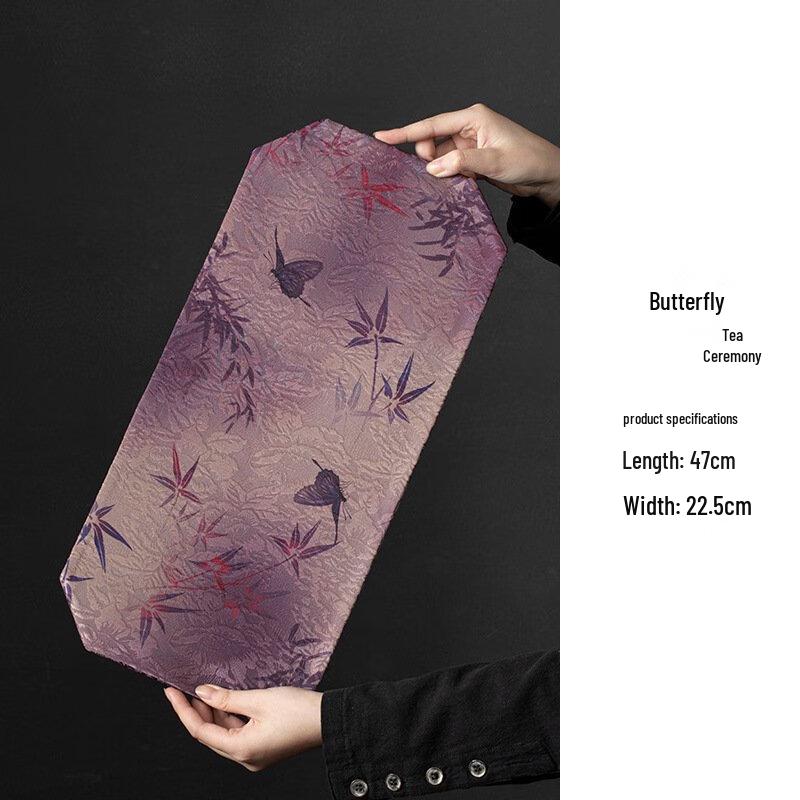Shangqi Zen Butterfly Tea Mat & Table Runner
Shangqi Zen Butterfly Tea Mat & Table Runner
