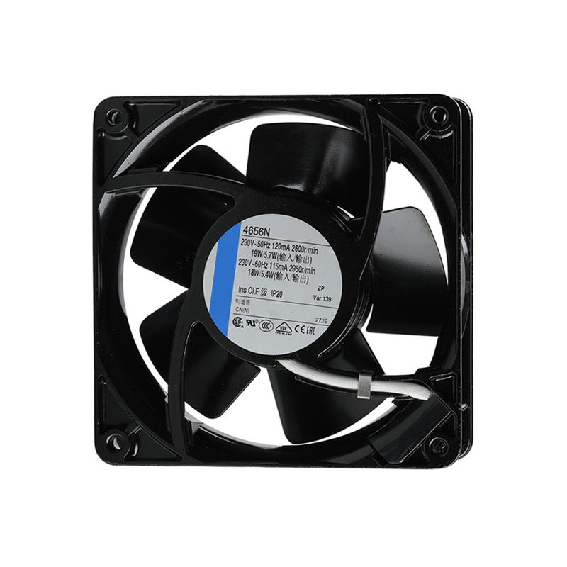 Осевой вентилятор 4656N 230В 0.12А 19/18Вт 12см 12038 120*20*38мм 2-контактные клеммы
Осевой вентилятор 4656N 230В 0.12А 19/18Вт 12см 12038 120*20*38мм 2-контактные клеммы