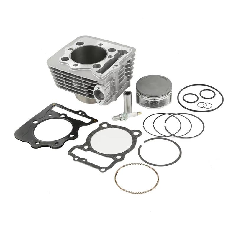 NEW-12100-KCY-670 Motorcycles Bore Cylinder Piston Cylinder Piston & Rings Gasket Kit срібний
NEW-12100-KCY-670 Motorcycles Bore Cylinder Piston Cylinder Piston & Rings Gasket Kit срібний