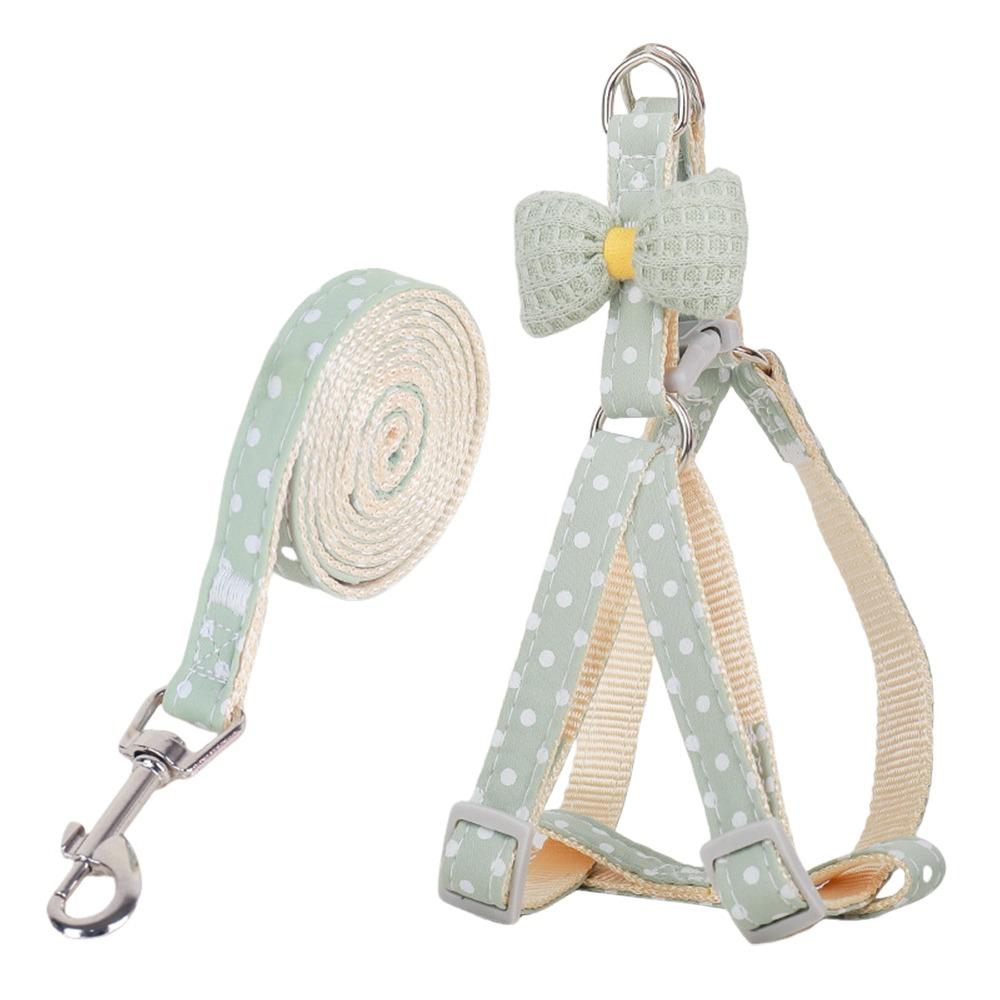 Durable Bow Dog Harness Breathable Anti Break Dog Chest Walking Pet Dog Leash Pet Supplies S зелёный
Durable Bow Dog Harness Breathable Anti Break Dog Chest Walking Pet Dog Leash Pet Supplies S зелёный
