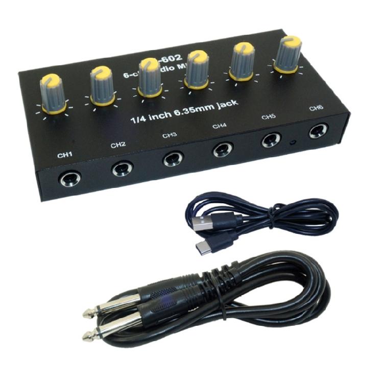 High Performances Sound Mixer Expander With 6 Input, 2Output, 30Hour Battery Usage For Studio Outdoor Live Broadcast Use 1
High Performances Sound Mixer Expander With 6 Input, 2Output, 30Hour Battery Usage For Studio Outdoor Live Broadcast Use 1
