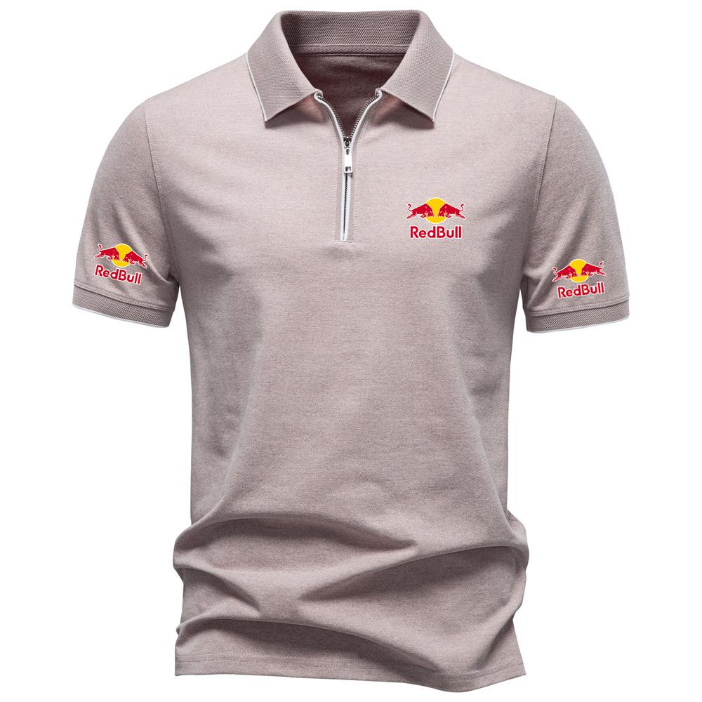 Red Bull Spring/Summer New Men Collar Zipper Polo Shirt Business Casual Men Short Sleeve Polo 2XL
Red Bull Spring/Summer New Men Collar Zipper Polo Shirt Business Casual Men Short Sleeve Polo 2XL