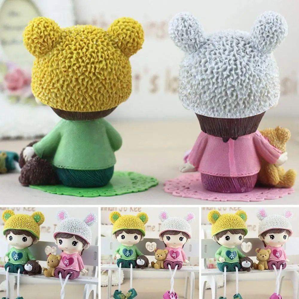 1Pair Bear Rabbit Sitting Couples Ornament Cartoon Couples Figurines Car Interior Accessories style 4
1Pair Bear Rabbit Sitting Couples Ornament Cartoon Couples Figurines Car Interior Accessories style 4