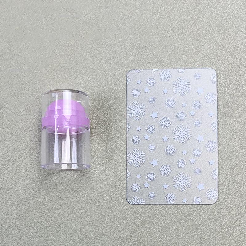 Стираний Міні Маленький Односторонній Силіконовий Штамп для Нігтів Сталева Пластина Інструмент для Переносу Штампування Желе Зі Скребком Штампер для Французького Манікюру A5
Стираний Міні Маленький Односторонній Силіконовий Штамп для Нігтів Сталева Пластина Інструмент для Переносу Штампування Желе Зі Скребком Штампер для Французького Манікюру A5