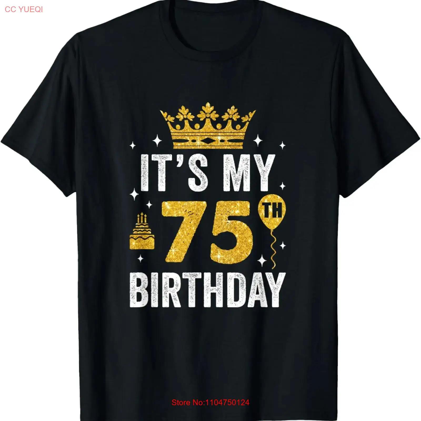 It s My 75Th Birthday Idea For 75 Years Old Man And Woman T Shirt vintage Washed Casual Soft homme Slightly 5XL різнокольоровий
It s My 75Th Birthday Idea For 75 Years Old Man And Woman T Shirt vintage Washed Casual Soft homme Slightly 5XL різнокольоровий